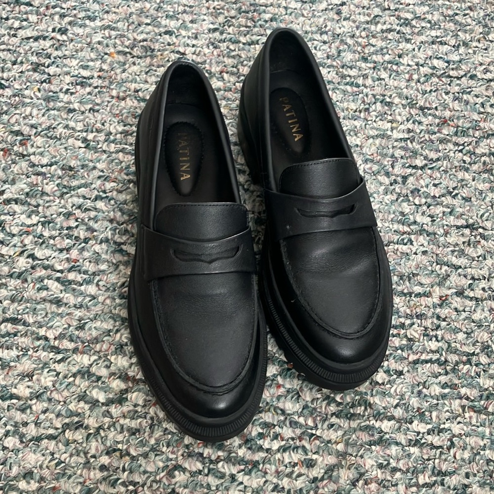 Portland Leather Patina Leather Loafers